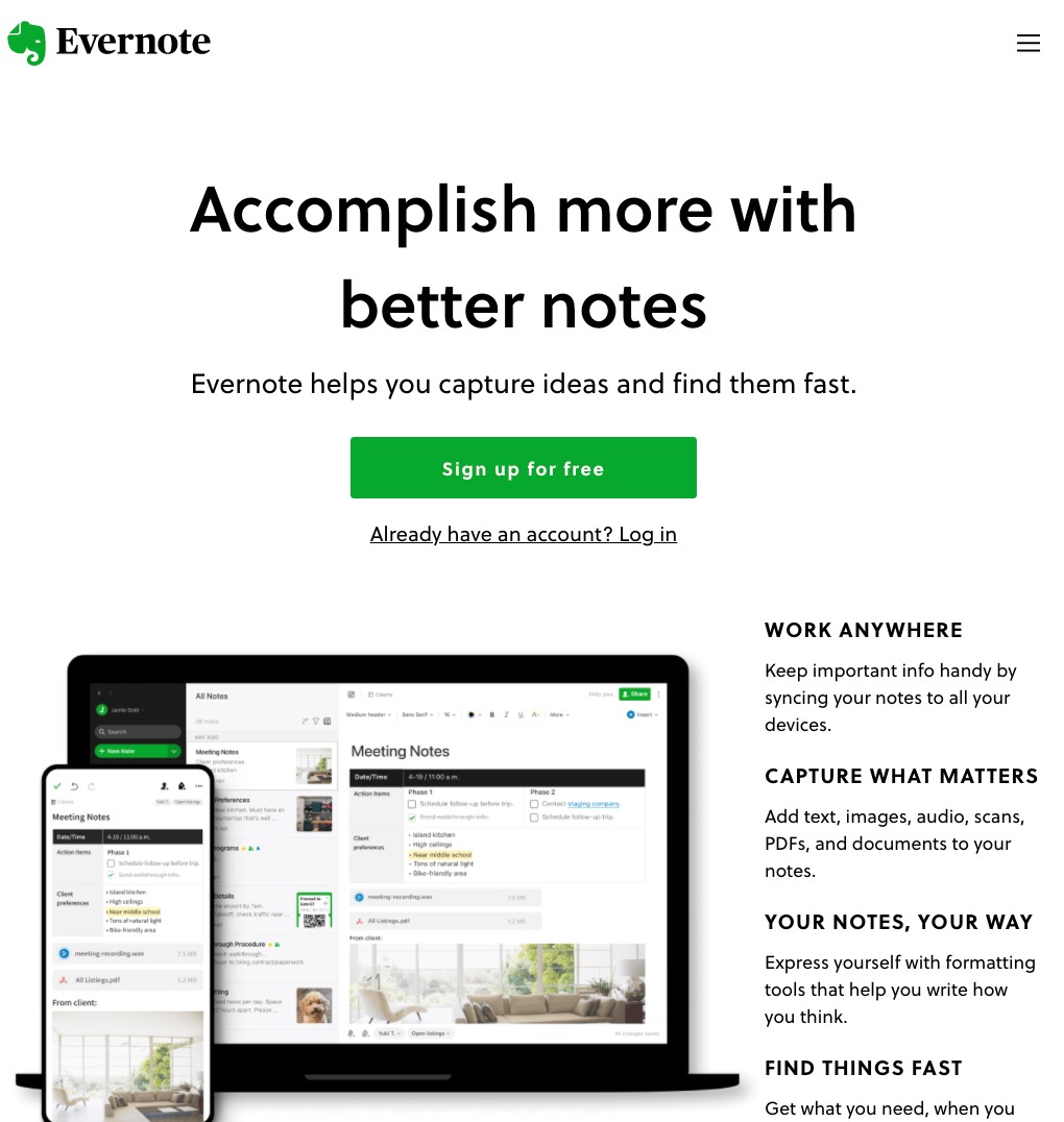is evernote better than onenote